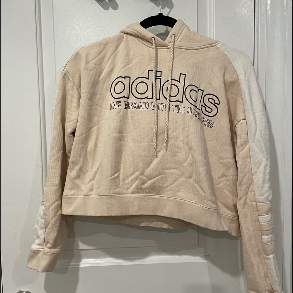 🤎 ADIDAS CROPPED SWEATSHIRT 🤎